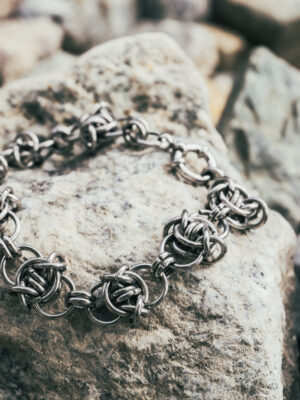 Obsidian Eye Chain