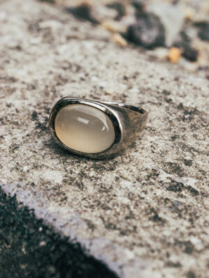 Moonstone Signet Ring